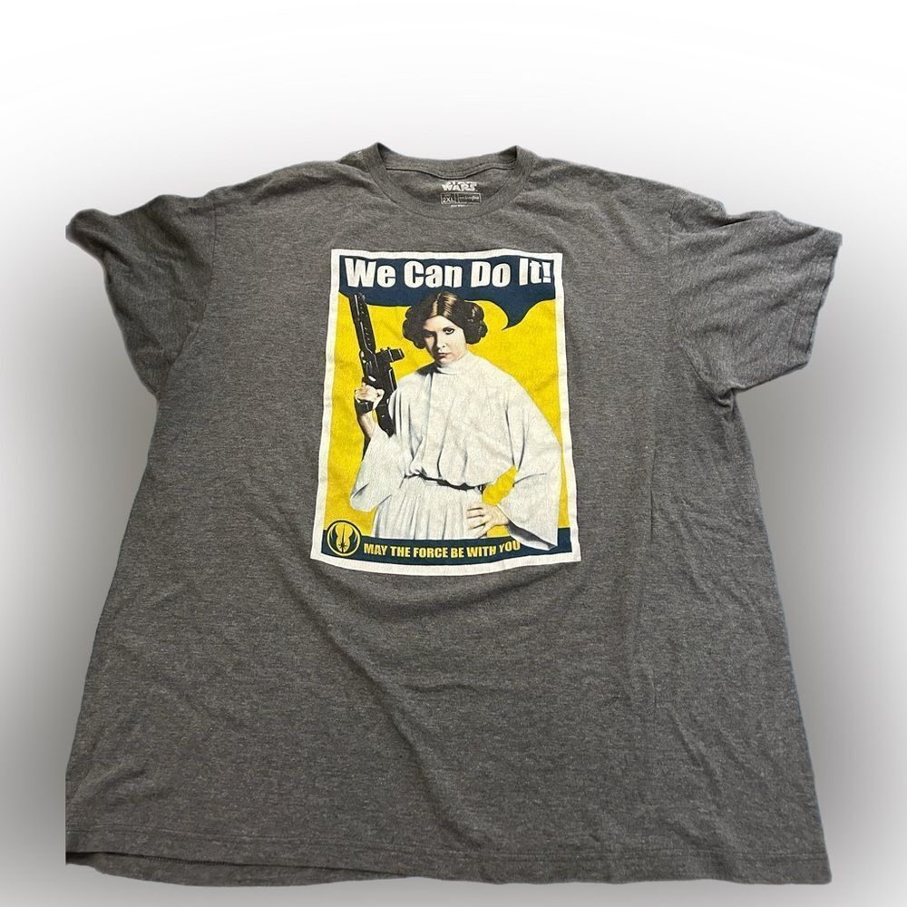 Star Wars Princess Leia We Can Do It May The Force Be With You T-shirt